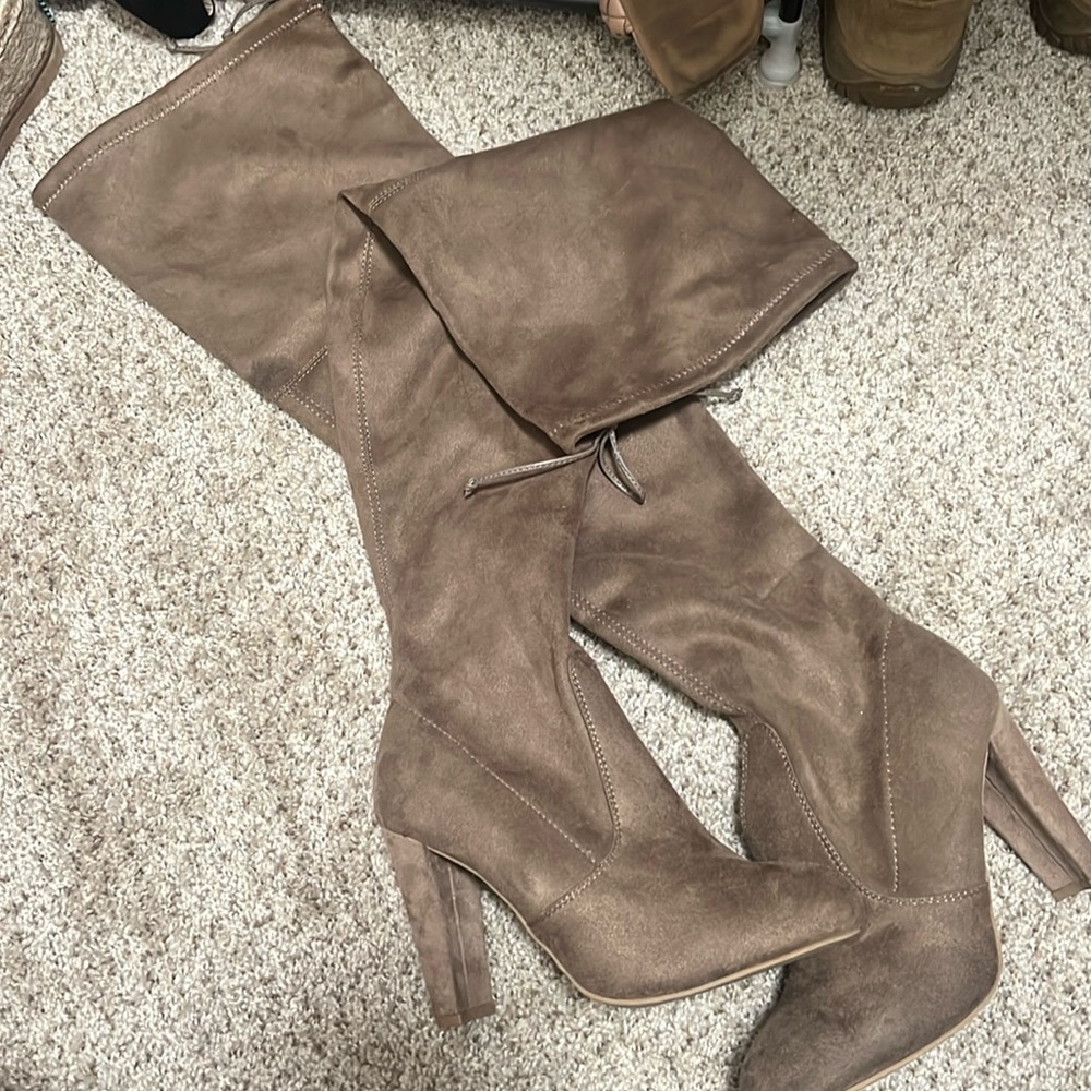 Vici Over the Knee Heeled Boots